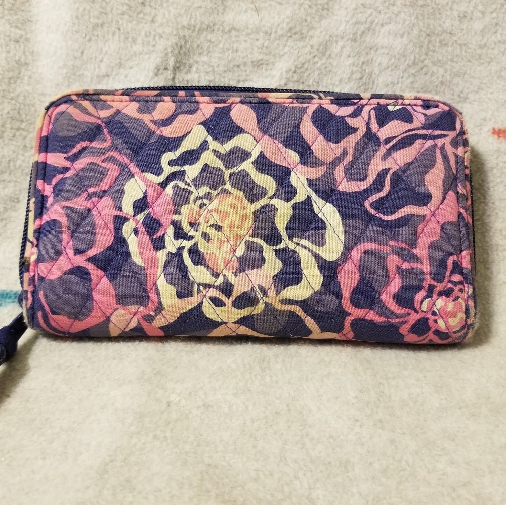Vera Bradley Accordion Wallet Katalina Pink